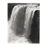 Passaic Falls by George Tice, Gelatin silver print, sold May 2025