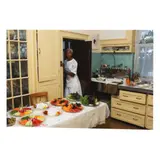 Miss Seraphim, Ready to Serve at the Holy Communion Banquet by Kristin Bedford, Archival print in colors, sold May 2025