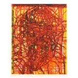 Multiple Visualization Technique by Terry Winters, Sugar lift aquatint and open bite etching, sold May 2025