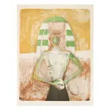Carnavalesque by Rufino Tamayo, Lithograph in colors, sold May 2025
