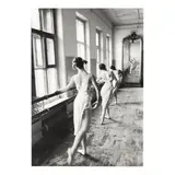 Bolshoi Ballet School, Moscow by Cornell Capa, Gelatin silver print, sold May 2025