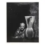 Pablo Picasso by Yousuf Karsh, Gelatin silver print, sold May 2025