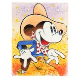 Fastest Draw Out West (Mickey Mouse) by David Willardson, Serigraph in colors, sold May 2025
