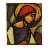 La Femme Idéale by Anthony Quinn, Serigraph in colors, sold May 2025