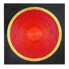 Image on Death by Phyllis Stevens, Oil on canvas with gilt, sold May 2025