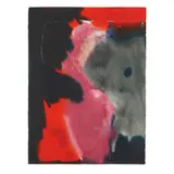 Noir/Rouge by Nancy Tuttle May, Watercolor on Arches paper, sold May 2025