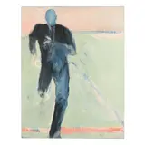 The Red Line by Richard Garrison, Acrylic on canvas, sold May 2025