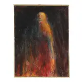 The Prophet by Gerry Lynch, Oil on masonite, sold May 2025