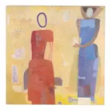 Between You and I by Elizabeth Marin, Oil on canvas, sold May 2025