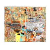 The Forms of Happiness I by Eduardo Lapetina, Acrylic on panel, sold May 2025