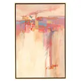 Edge of Night at Echo Canyon by Nancy Marple, Acrylic and collage on canvas, sold May 2025