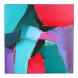 Untitled by Bob Rankin, Oil on canvas, sold May 2025
