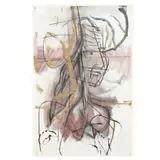Untitled by Tom Spleth, Mixed media on paper, sold May 2025