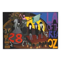 The Wizards of Oz by Robert Barnard, Acrylic on canvas, sold May 2025