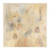 Untitled Abstract Composition by Janette Grassi, Oil, sold May 2025