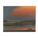 August Stormclouds-Dusk by Jacob Cooley, Oil on canvas, sold May 2025