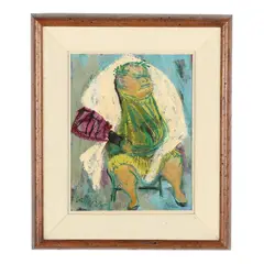 The King by William Gropper, Oil on board, sold May 2025