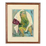 The King by William Gropper, Oil on board, sold May 2025