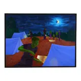 Night Hike by Lee N. Smith III, Oil on canvas, sold May 2025