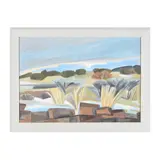 Snow Melting by Joel Greene, Oil on masonite, sold May 2025