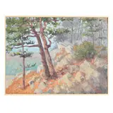 Piedmont Overlook by David A. Williams, Oil on canvas, sold Apr 2025