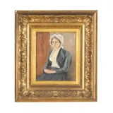 Gretchen by Francis R.  Abbott, Watercolor and gouache on paper, sold Apr 2025