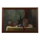 Still Life with Saddle by Pavel Yarovenko, Oil on canvas, sold Mar 2025