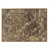 Woodcut from Flavii Josephi of the Most Illustrious Jewish Historian Histories and Books by Tobias Stimmer, Woodcut, sold Mar 2025