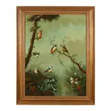 Birds of Paradise by Ira Monte, Oil on canvas, sold Mar 2025