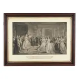 Lady Washington's Reception by Alexander Hay Ritchie, Line and stipple engraving, sold Mar 2025