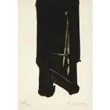 Sans titre, c. 1970 by André Marfaing, Lithographie sur papier vélin, sold Dec 2023