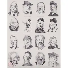 Campagne de dérision by Pol Bury, Lithographie, sold Jan 2024