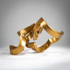 Infinitum II by Kuno Vollet, 2017, bronze, sold Oct 2025