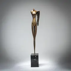 Nike by Paul Wunderlich, 1975, bronze, sold Oct 2025