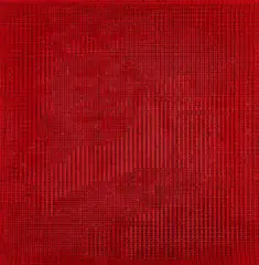 Fil de fer sur table by Bernard Aubertin, 1973, mixed media, sold Oct 2025