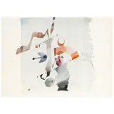 Abstrakte Kompositionen by Jože Ciuha, 1981, watercolor, sold Oct 2025