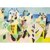 Forio by Eduard Bargheer, 1948, watercolor, sold Oct 2025