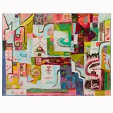 Ohne Titel by Iliya Zhelev, 1993, acrylic, sold Oct 2025