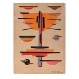 8 Suprematistische Kompositionen, ca. 1960er Jahre by Boris Alepkow, gouache, sold Oct 2025