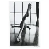 Nu de Lausanne by Lucien Clergue, 1979, gelatin silver print, sold Mar 2025