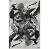 Cow by Andy Warhol, 1966, screenprint, sold Mar 2025