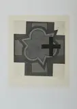 Oikerna-Temple de l'amour by Johannes Gachnang, 1970, etching, sold Mar 2025
