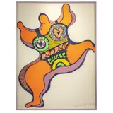 Nana by Niki de Saint Phalle, 1971, color lithograph, sold Mar 2025