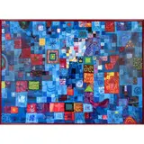 Tale in Blue by Iliya Zhelev, 2000, acrylic, sold Mar 2025