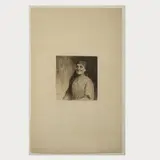 Die Mutter des Künstlers by Franz von Stuck, 1894, etching, sold Oct 2024