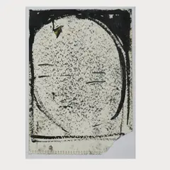 Abstrakte Komposition by Linda Karshan, 1993, ink, sold Oct 2024