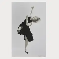 Men in the Cities by Robert Longo, 1996, lithograph, sold Oct 2024