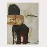 Fünf Arbeiten auf Papier by Sati Zech, 1990, mixed media, sold Oct 2024
