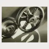 Gear', 1935 und 'Whippet', wohl 1930er Jahre by Edward W. Quigley, gelatin silver print, sold Oct 2024