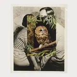 Nest IV by John Stezaker, 2007, collage, sold Oct 2024